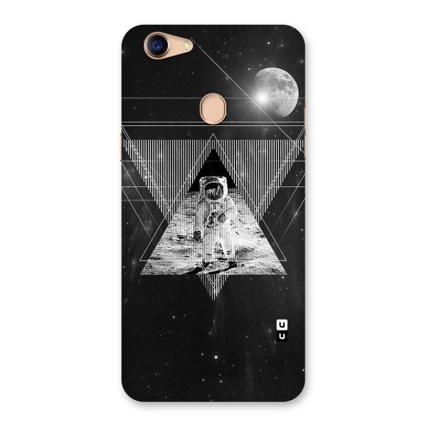 Space Triangle Abstract Back Case for Oppo F5 Youth